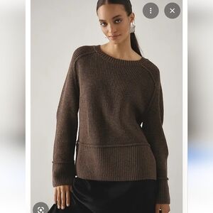 Pilcro by Anthropologie Oversized Easy Pullover Sweater